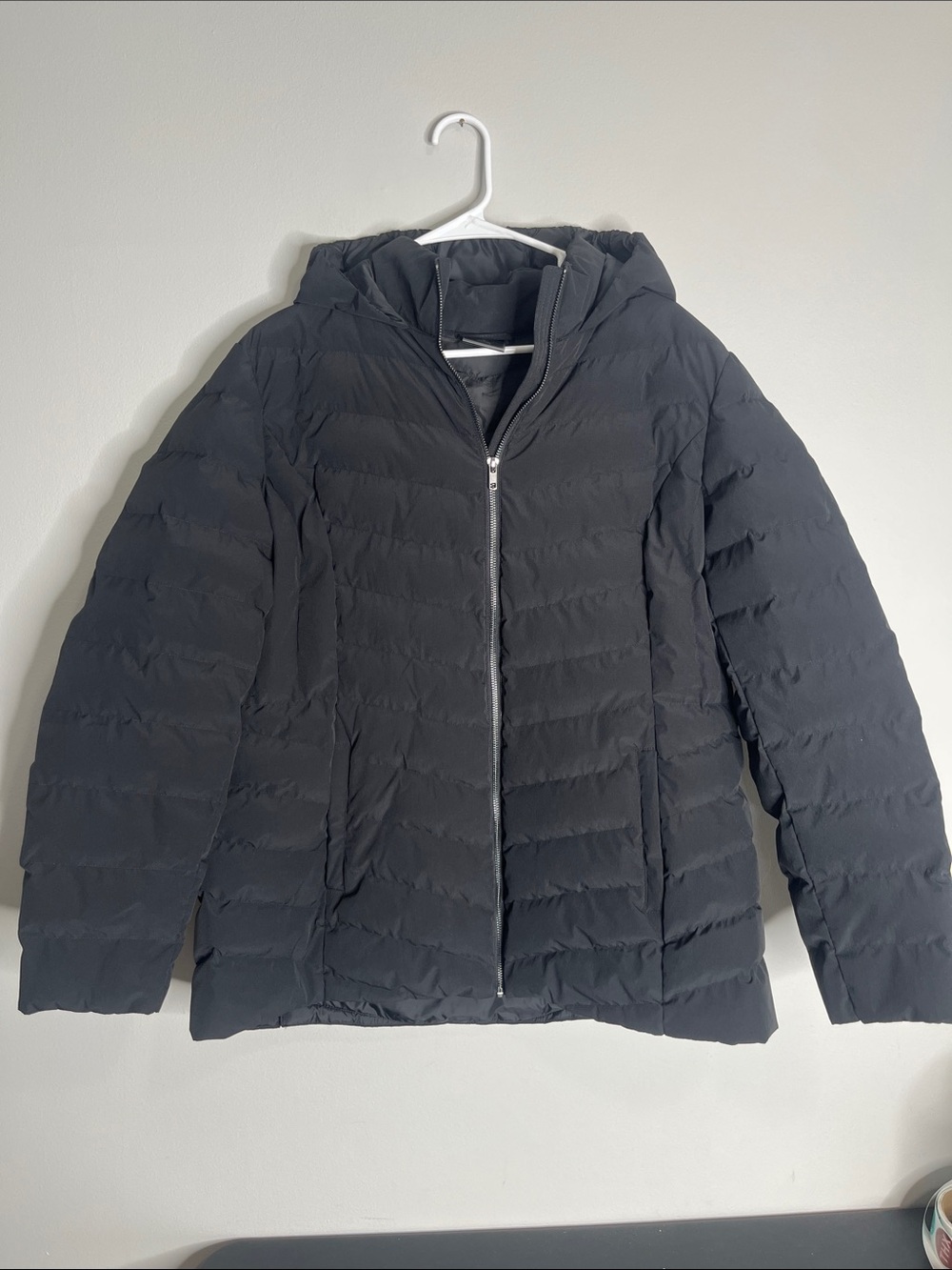 32 Degrees Women's Black Hooded Quilted Puffer Coat - Picture 1 of 4